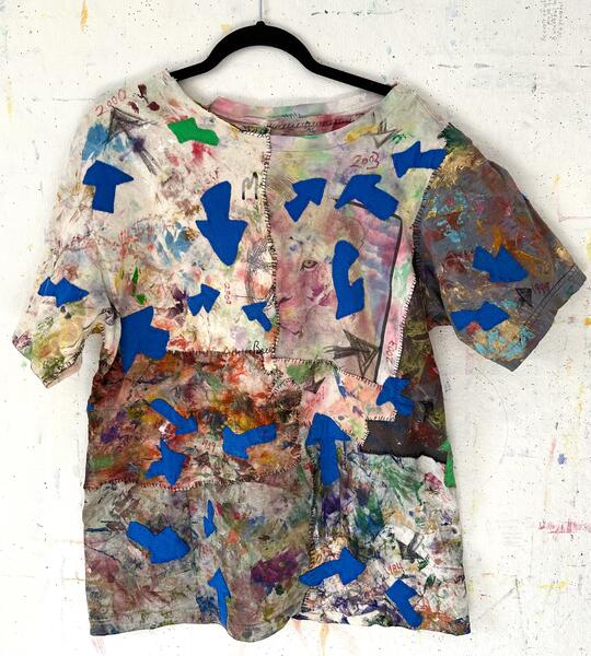 painting rag shirt