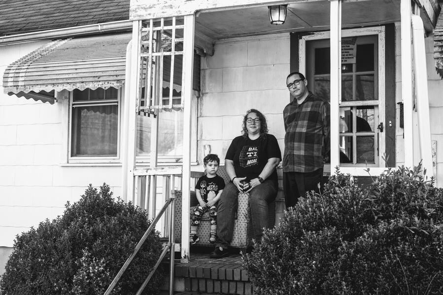 Family, Front Porch, from Quarantine (2020)