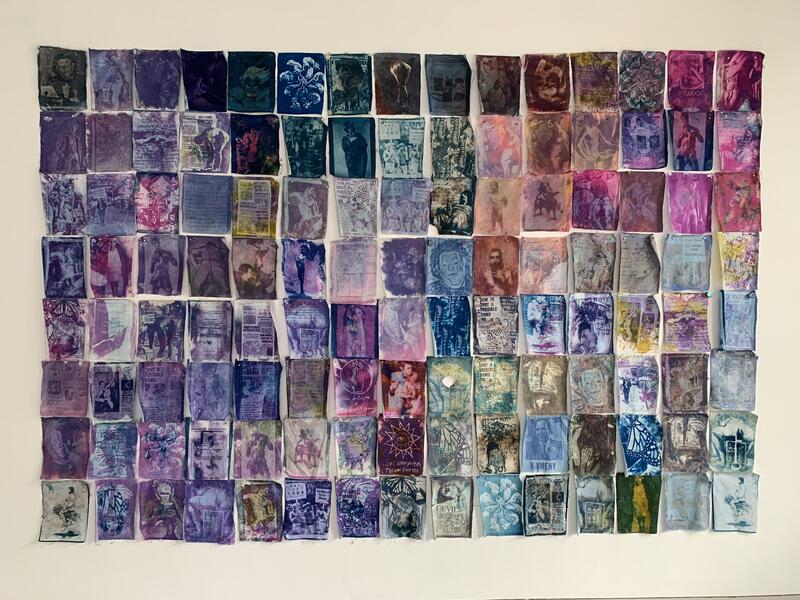 Queer Shroud Grid: Lavender Scare