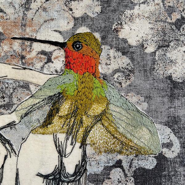Hummingbird Woman detail 