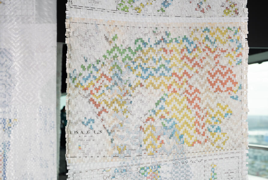 Redlining Tapestries Detail