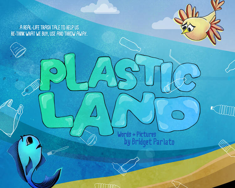 Plastic Land Book Cover