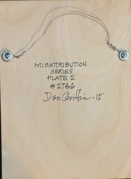 Misattribution Plate 2 Back