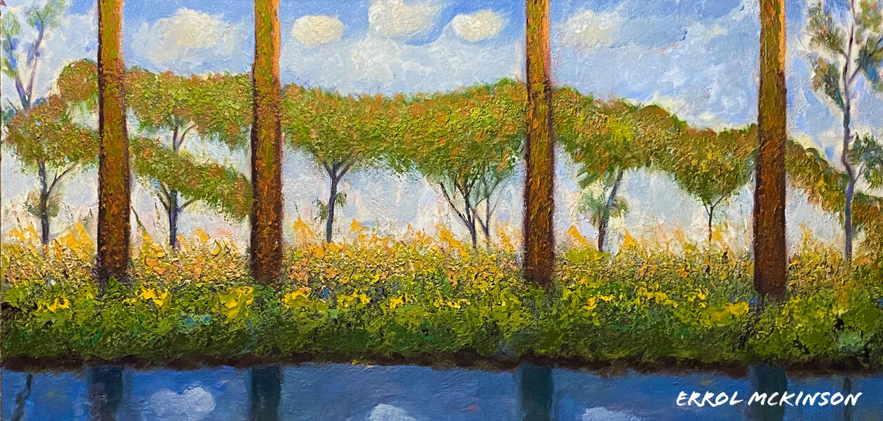 The Four Poplars at Giverny