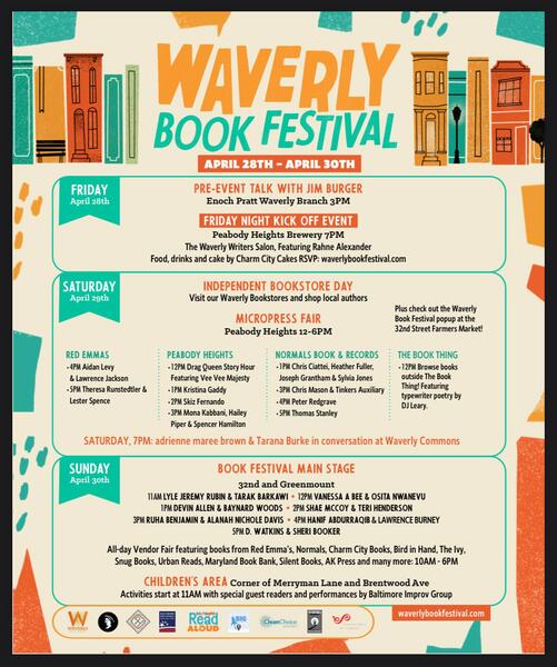 Postcard for the Waverly Book Festival 