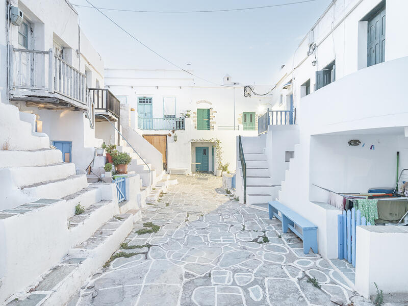 Kastro: Medieval Alley | Folegandros Island, Cycladic Archipelago, Aegean Sea, Greece