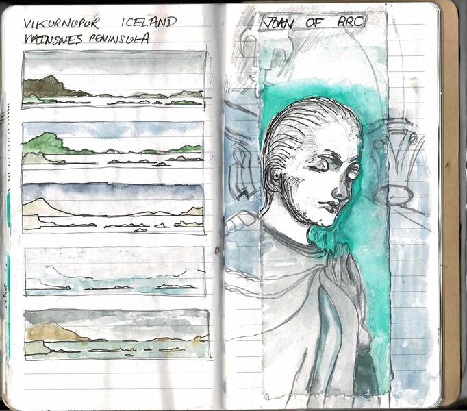 Pages from Sketchbooks