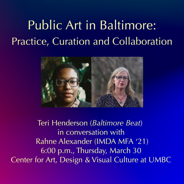 Postcard for Public Art conversation with Teri Henderson