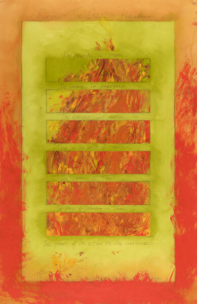 Paintings of the I Ching: House of Orange Fire