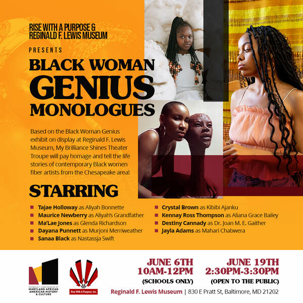 Black Woman Genius Flyer