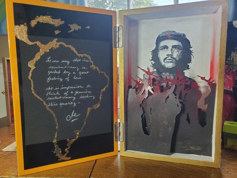 Che Guevara Mixed Media Box