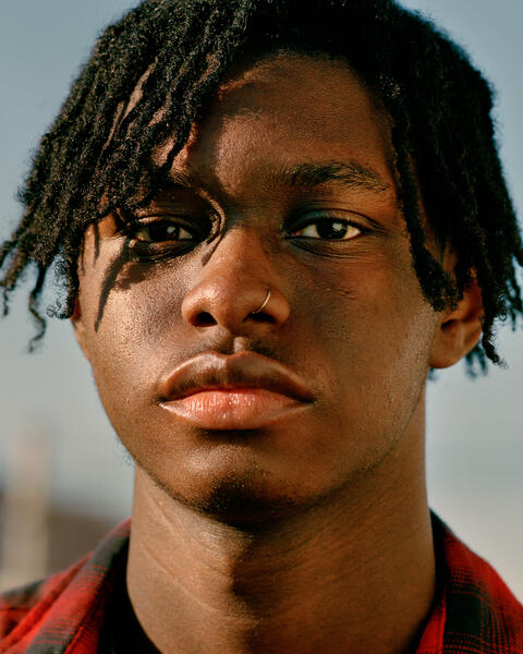 Jalen Close-up at Seventeen 
