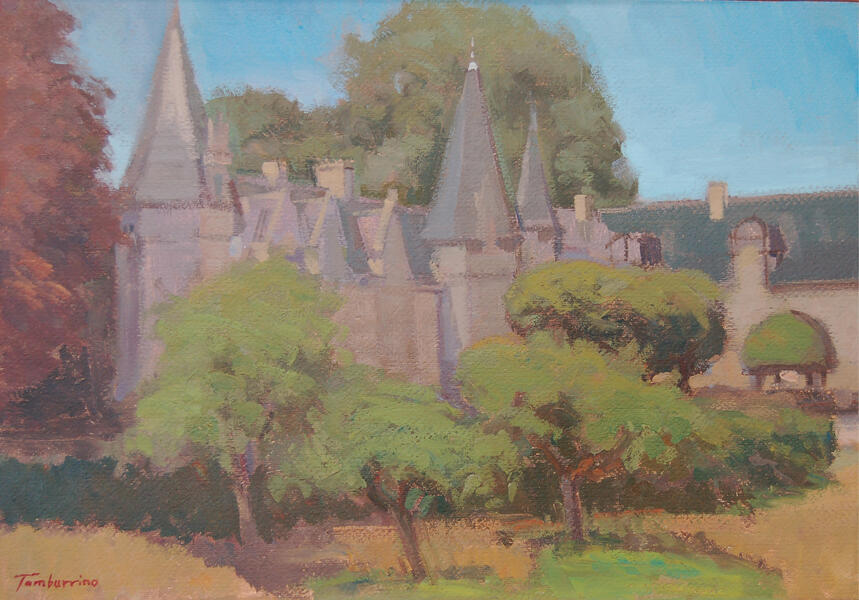 Rochefort en Terre, The Chateau, Midday