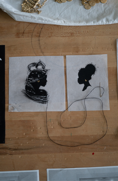  My Studio Views: Ink Drawings, Gauche Paintings, Print Experiments 