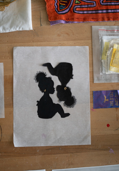  My Studio Views: Ink Drawings, Gauche Paintings, Print Experiments 