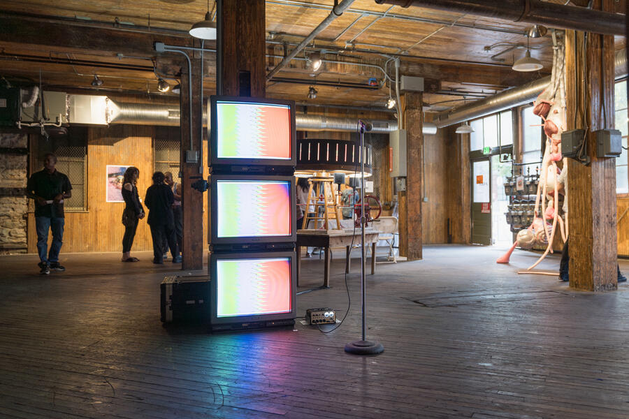 Installation at Area 405 Gallery