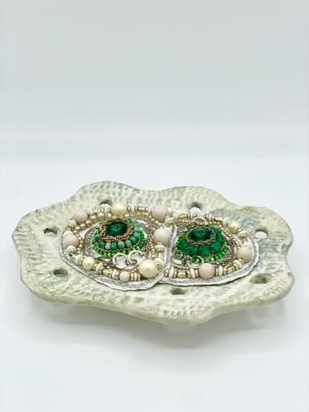 Fabergé Eggs, Sunny Side Up (green)