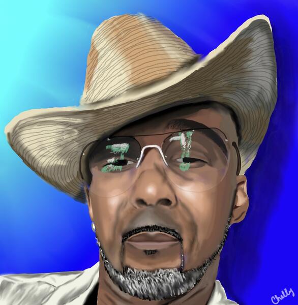 Digital Portrait: Ralph Tresvant from New Edition