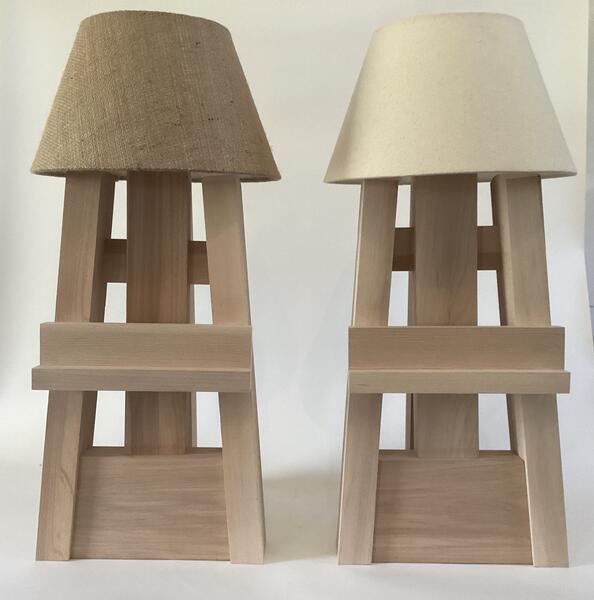 The Life of the Party Easel Table Lamps