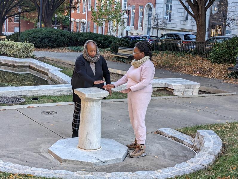 Featured Performer in Levester Williams' series of the beyond about the relationship between Baltimore's African American history and Cockeysville marble