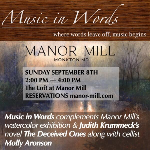 Music in Words at Manor Mill