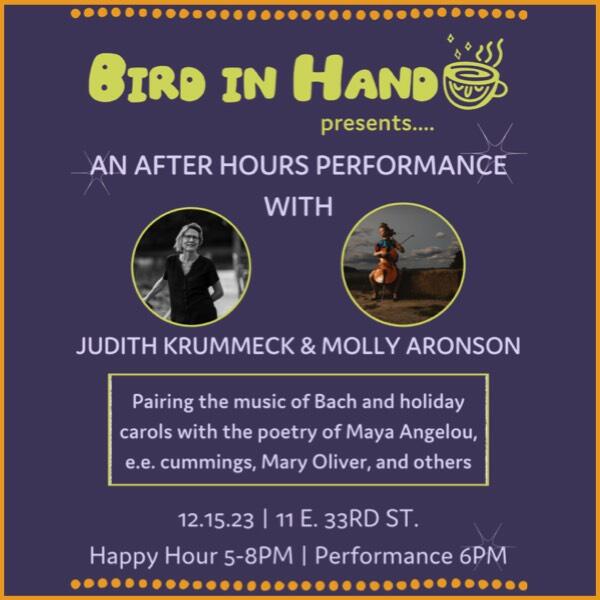 Music in Words at Bird in Hand