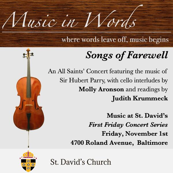 Songs of Farewell for All Saints Day