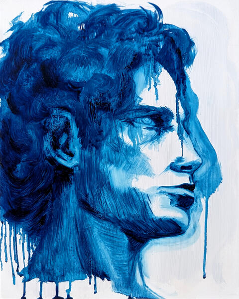 Disconnected in Blue No.1