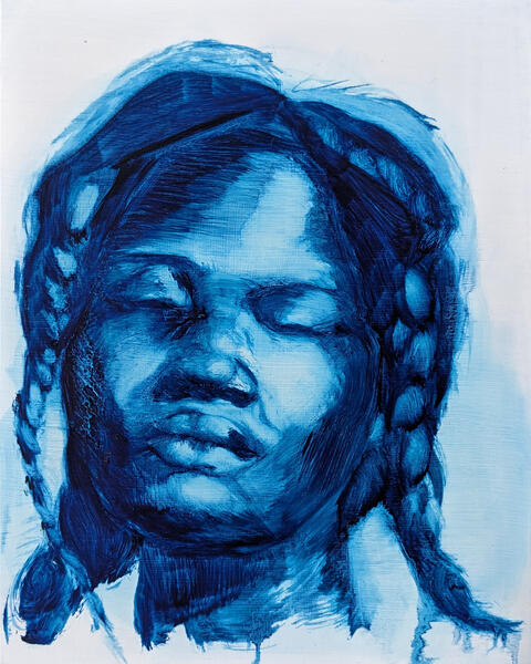 Disconnected in Blue No.2