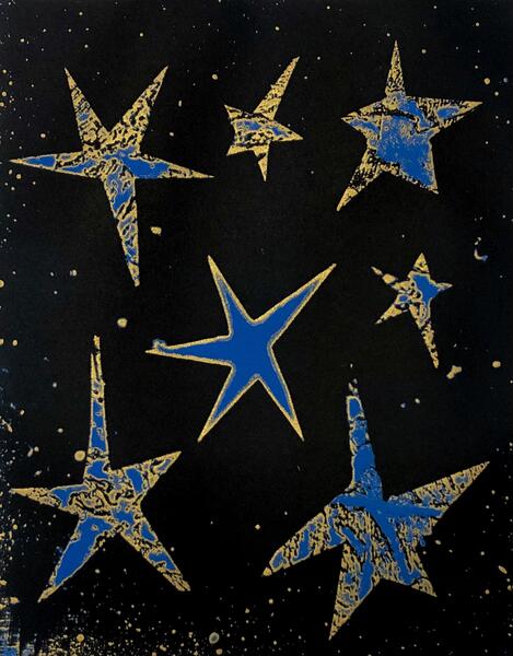 Astral Night 10 x 8 Intaglio 2022