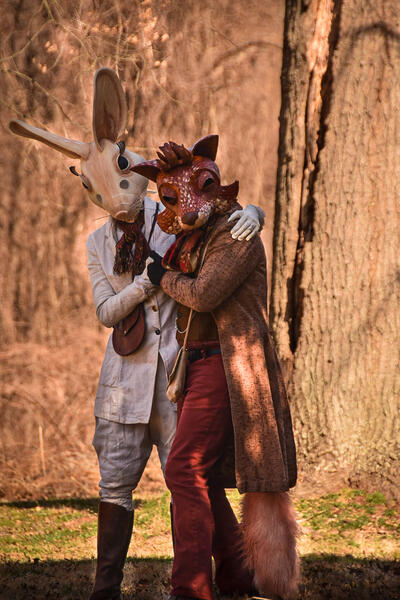 The Fox & Hare Masks | May Day Parade | 2021