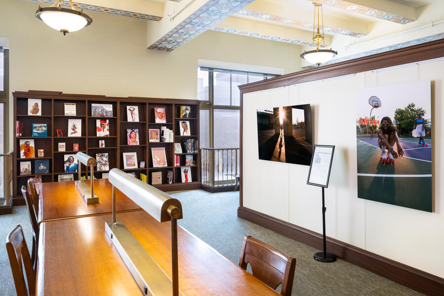 Stacks Installation Detail, Pratt Library