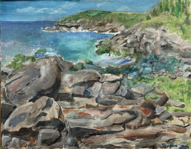 Shore Line, Monhegan Island