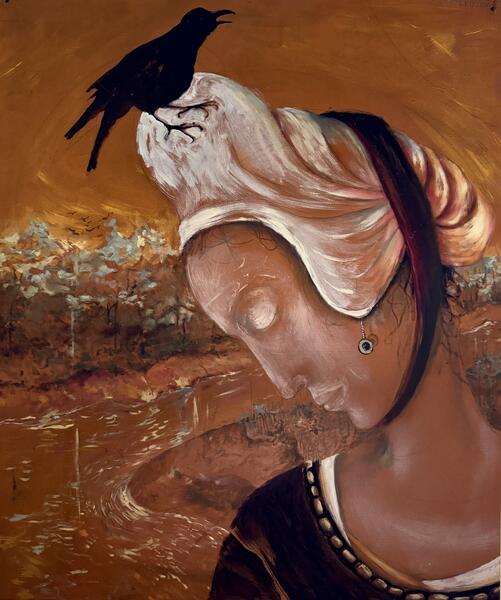 Netherlandish Woman with Crow Advisor on the Tallapoosa River