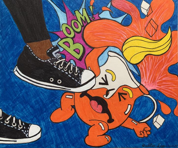 TRUMPED Series: F**k The KKKool-Aid Featuring Kamala Harris' Converse All Stars