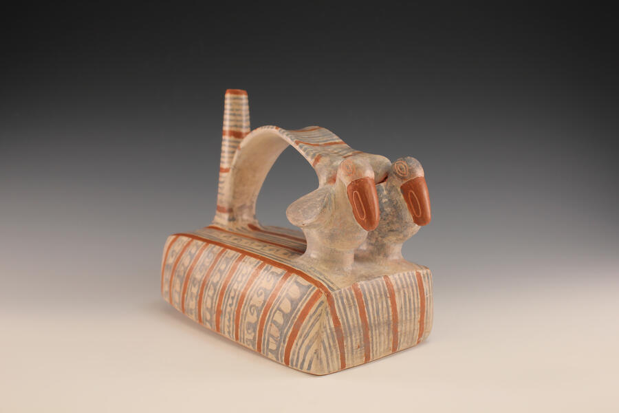 Historical Recreation of a Whistling Bottle from the Sicán-Lambayeque culture of ancient Peru