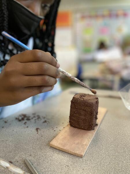 Rattle-making residency at Capitol Heights Elementary School