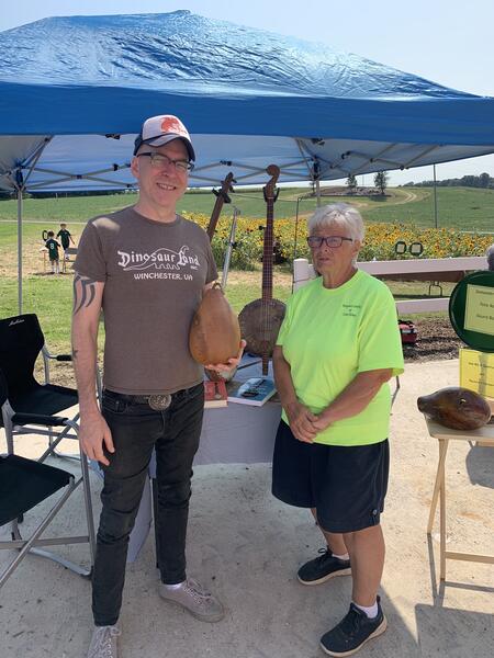 At the gourd festival