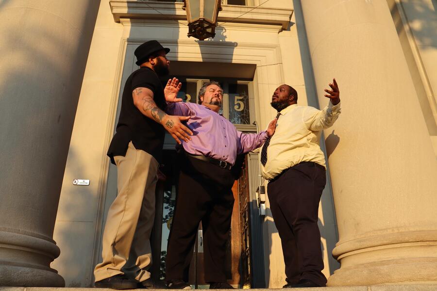 Conflict on the Courthouse Steps