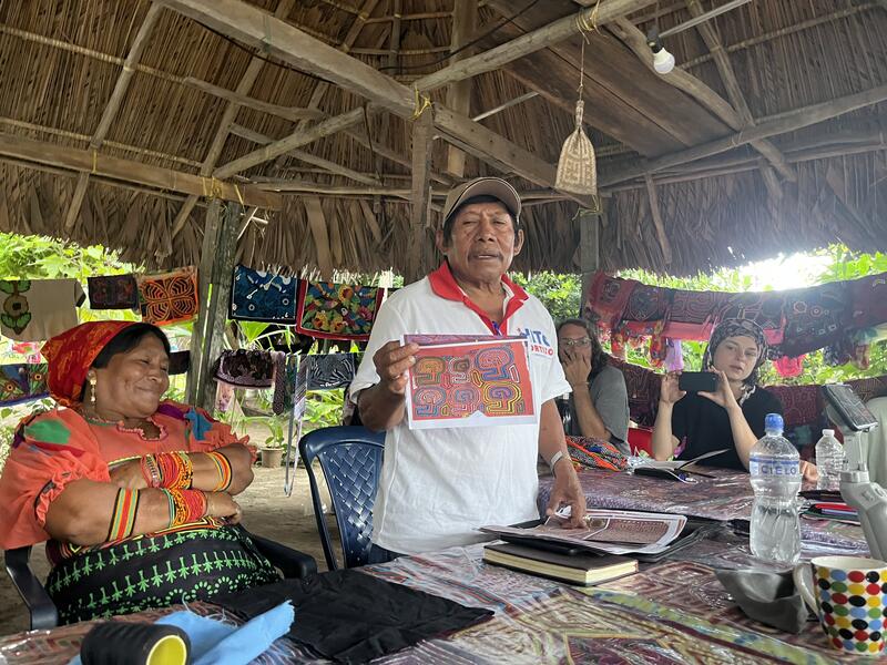 Mola Workshops- Molas hold the ecological recipes passed down from generations  