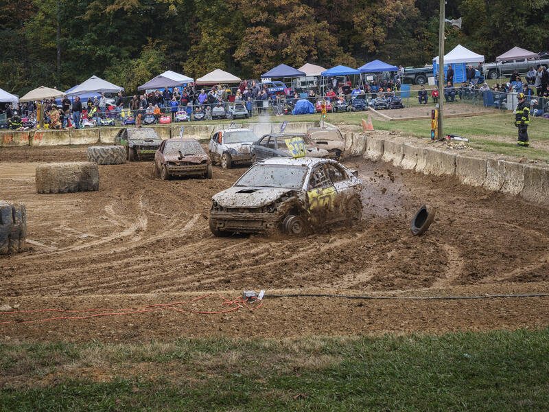 Loose Tire, Demolition Derby, Upperco, Maryland, 2019