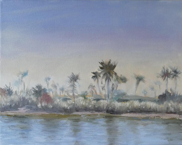 Along the Nile: Dancing Palms