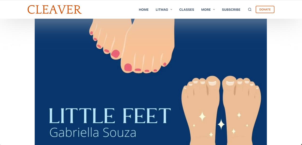 Little Feet, Cleaver Magazine