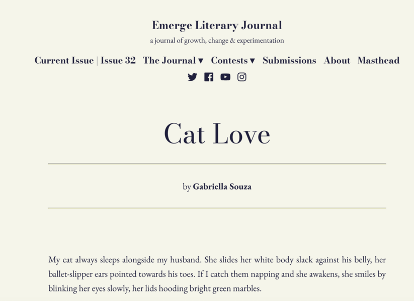 Emerge—Cat Love