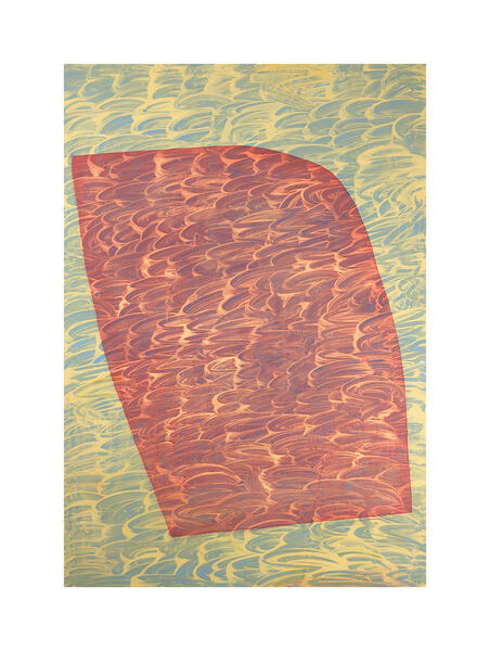 Stately Shape (Study in Primary Colors) 