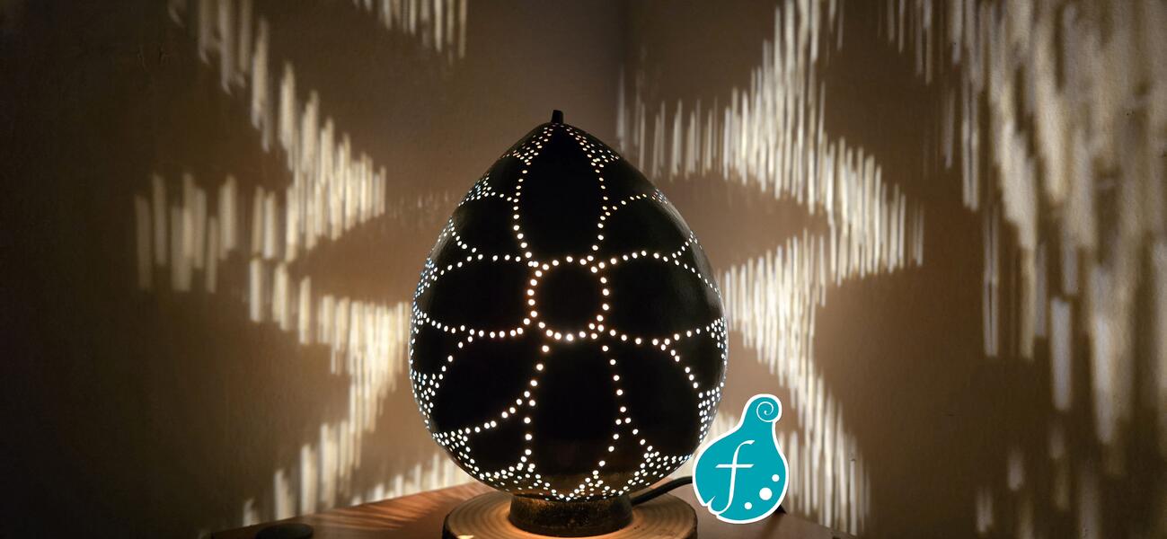 Signature Gourd Lamp