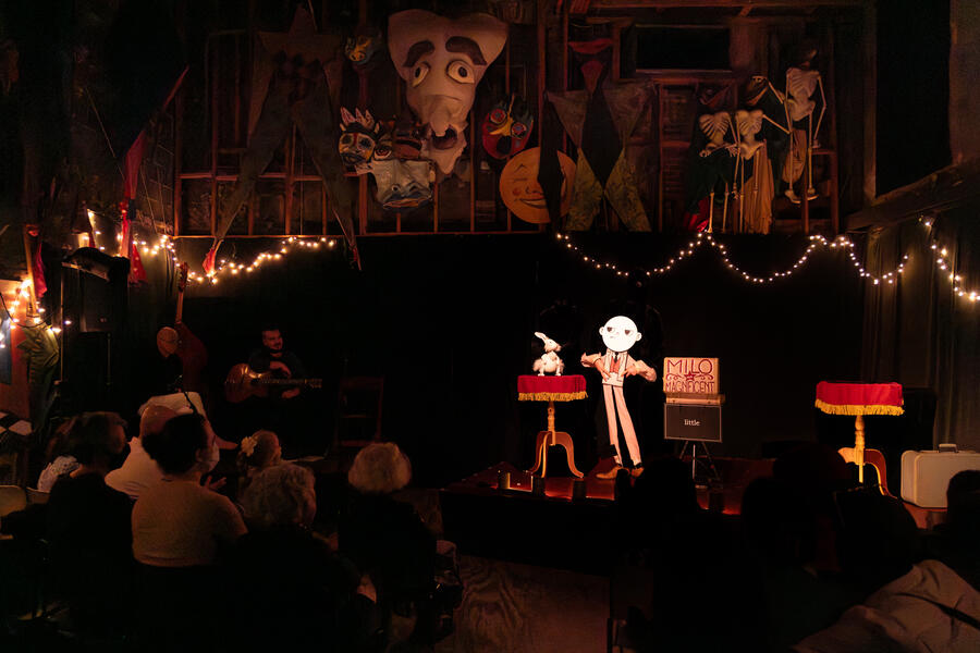 Milo the Magnificent® at Baltimore's Black Cherry Puppet Theater, 2023