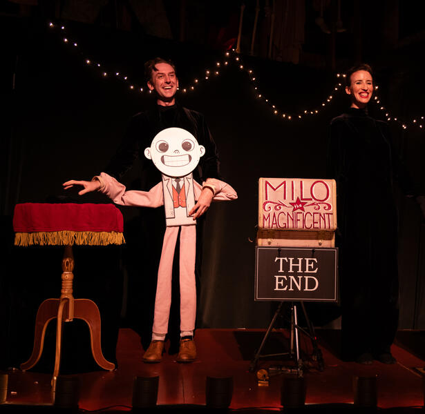 Milo the Magnificent® at Baltimore's Black Cherry Puppet Theater, 2023