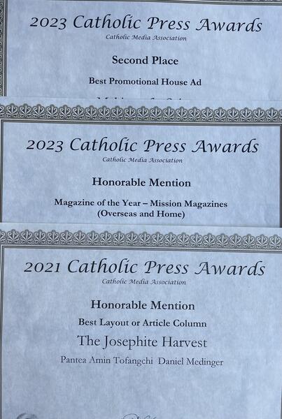 Catholic Press Award