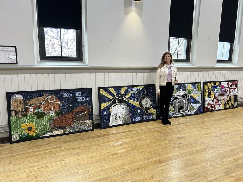 Harford250 Mosaic Panels Unveiled at the Harford 250 Closing Celebration